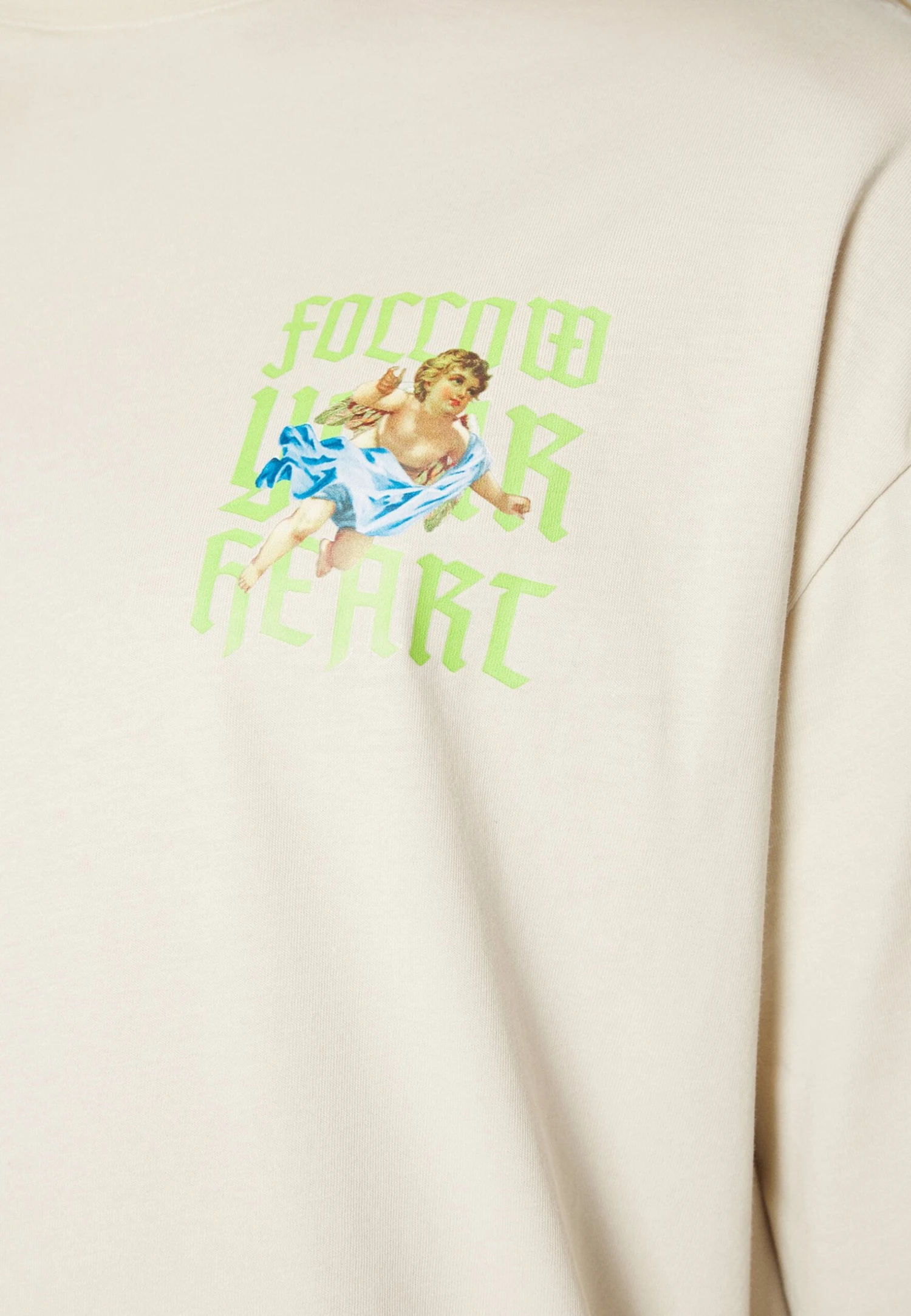 YOURTURN Unisex - Camiseta Estampada - Beige 6 YOURTURN Unisex - Camiseta Estampada - Beige - Image 4