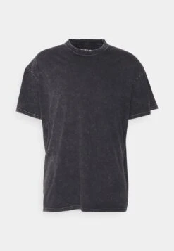 YOURTURN Unisex - Camiseta Estampada - Mottled Black -Moda Tienda 03f790b61a6147b495c28cbac6bb60ff