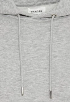 YOURTURN Unisex - Jersey Con Capucha - Mottled Grey 7 YOURTURN Unisex - Jersey Con Capucha - Mottled Grey -Moda Tienda 046923917e3648a69f77e2fcf81104e1