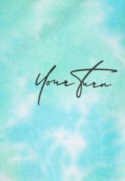 YOURTURN Unisex - Camiseta Estampada - Blue/Green -Moda Tienda 0866272279b540378a4472d05d57135d