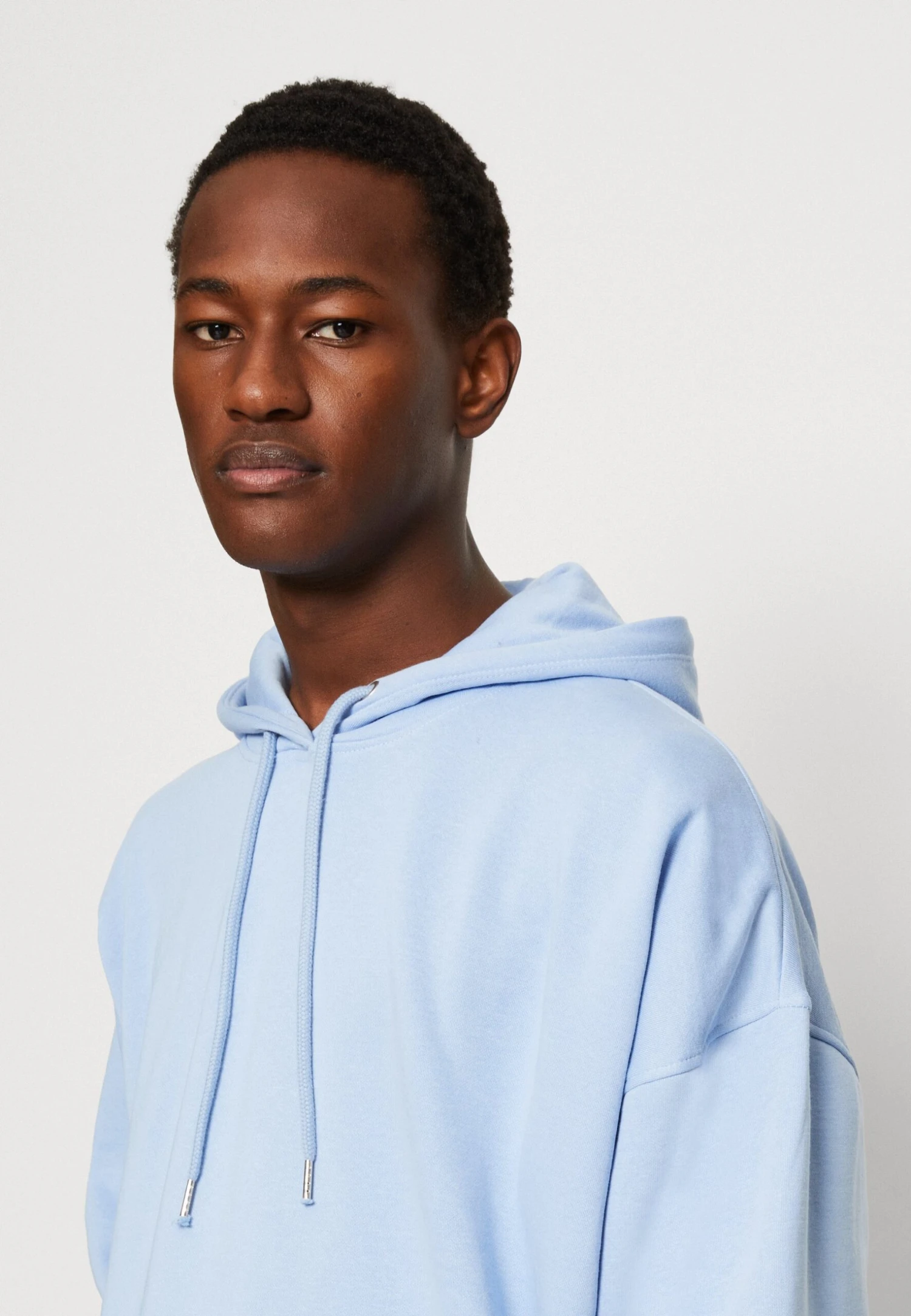 YOURTURN Super Oversized Unisex - Jersey Con Capucha - Light Blue 6 YOURTURN Super Oversized Unisex - Jersey Con Capucha - Light Blue - Image 4