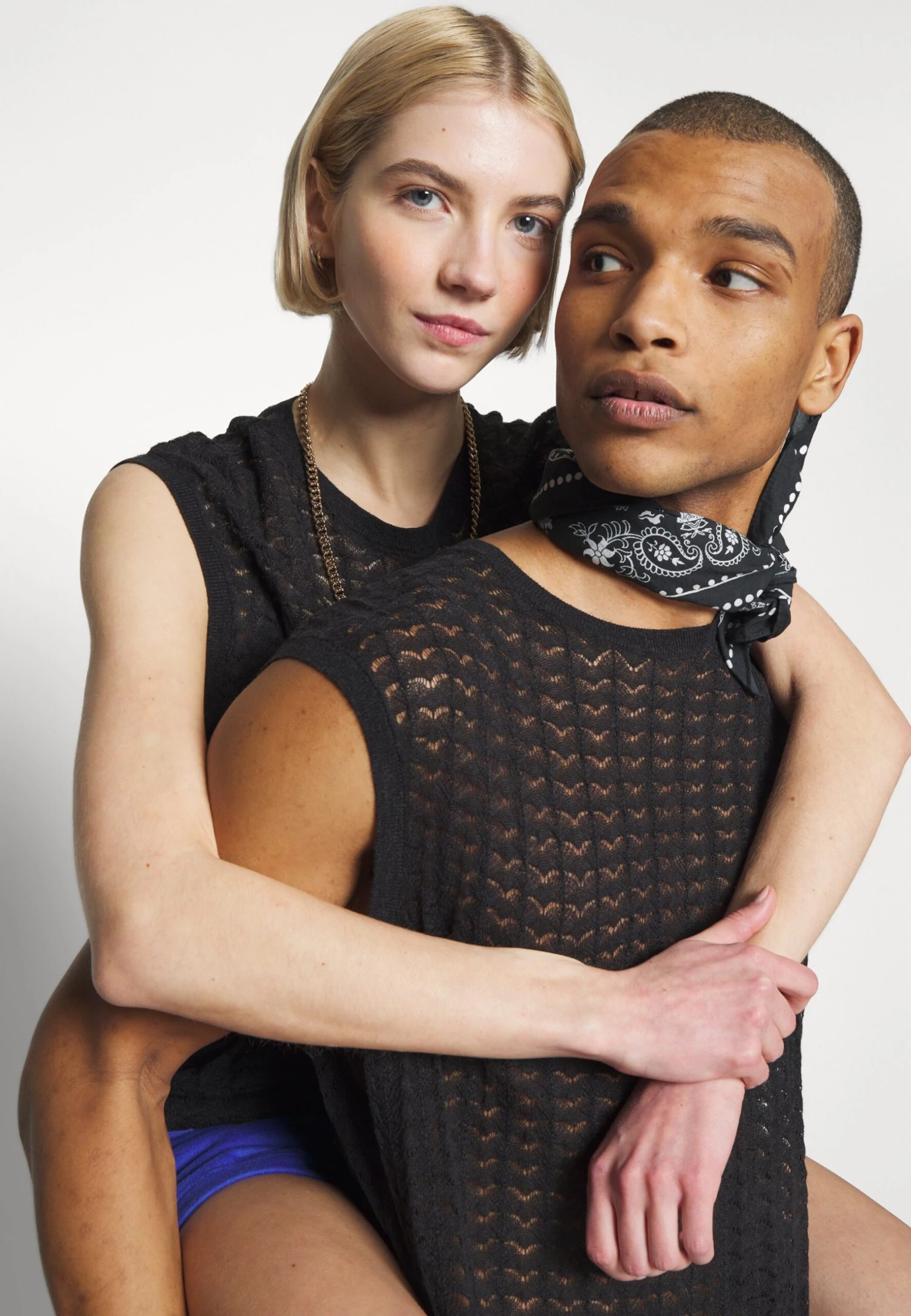 YOURTURN Sheer- Jersey De Punto - Black 6 YOURTURN Sheer- Jersey De Punto - Black - Image 4