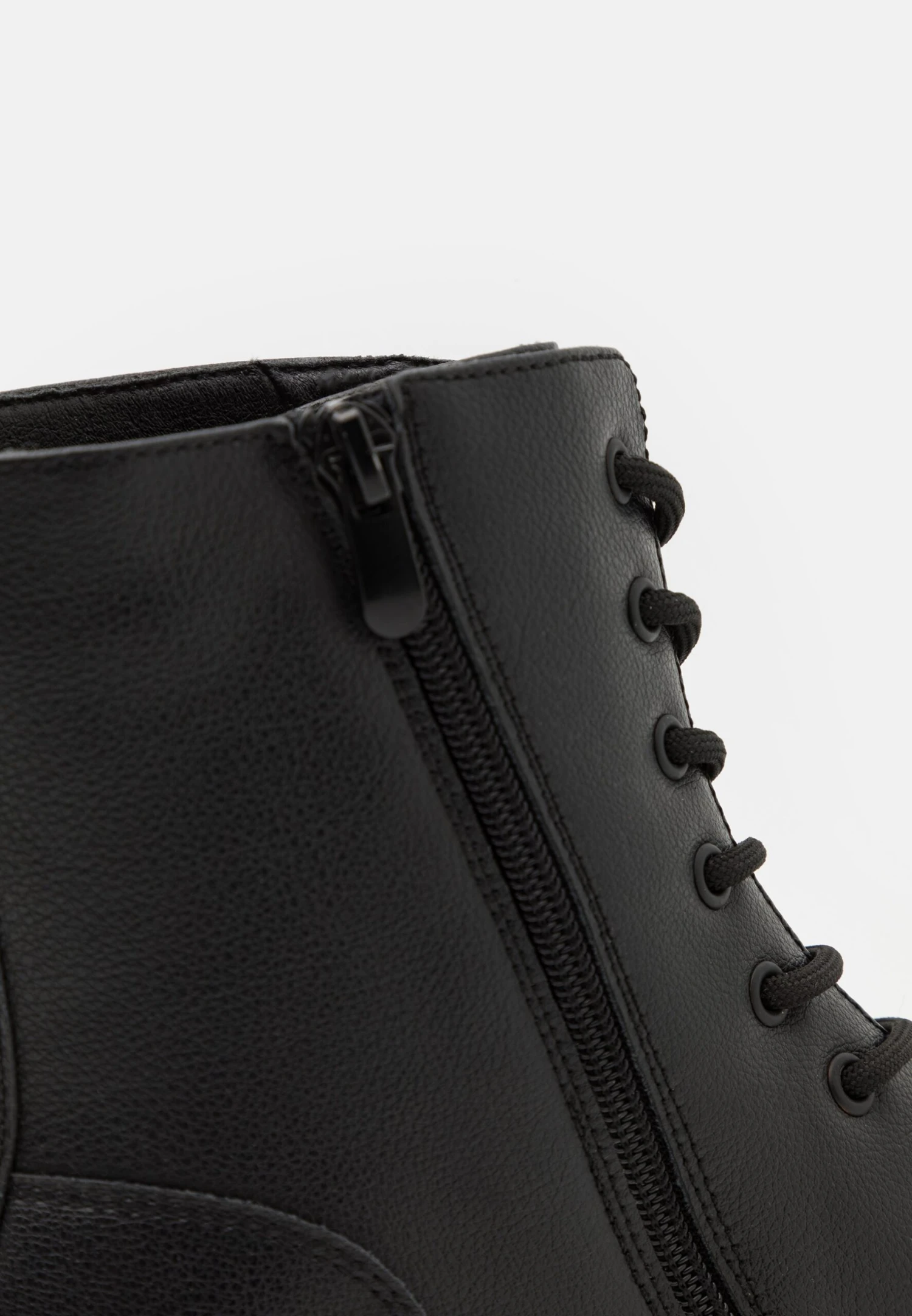 YOURTURN Botines Con Cordones - Black 8 YOURTURN Botines Con Cordones - Black - Image 6