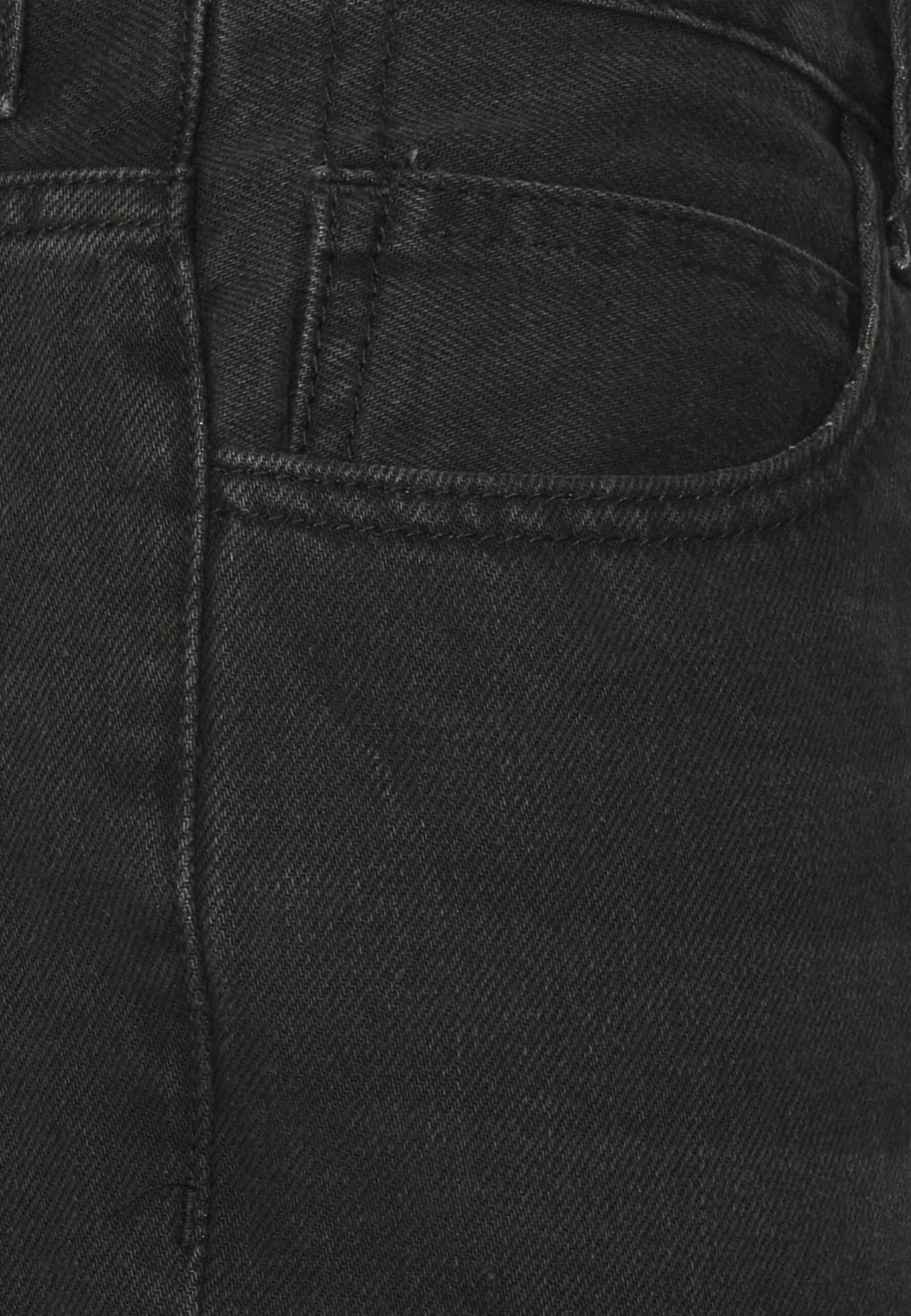 YOURTURN Unisex - Vaqueros Boyfriend - Black Denim 5 YOURTURN Unisex - Vaqueros Boyfriend - Black Denim - Image 3