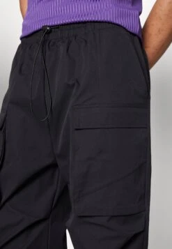 YOURTURN Unisex - Pantalones Cargo - Black -Moda Tienda 12c0eb3432924e5180ee844ffb94cc93