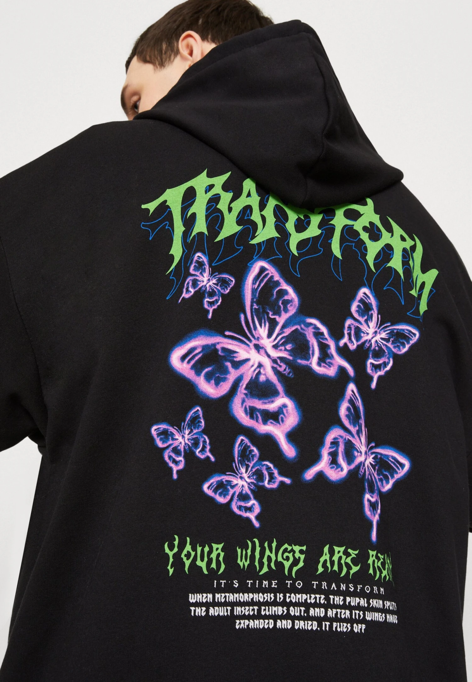 YOURTURN Transform Unisex - Sudadera - Black 8 YOURTURN Transform Unisex - Sudadera - Black - Image 6