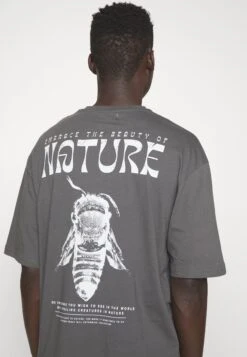 YOURTURN Unisex - Camiseta Estampada - Dark Grey -Moda Tienda 15aa5a2fd0e74979a63292e229c0f3cc