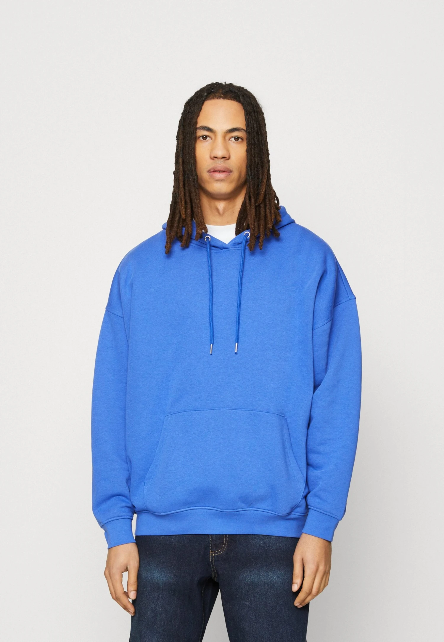 YOURTURN Super Oversized Unisex - Jersey Con Capucha - Blue 3 YOURTURN Super Oversized Unisex - Jersey Con Capucha - Blue