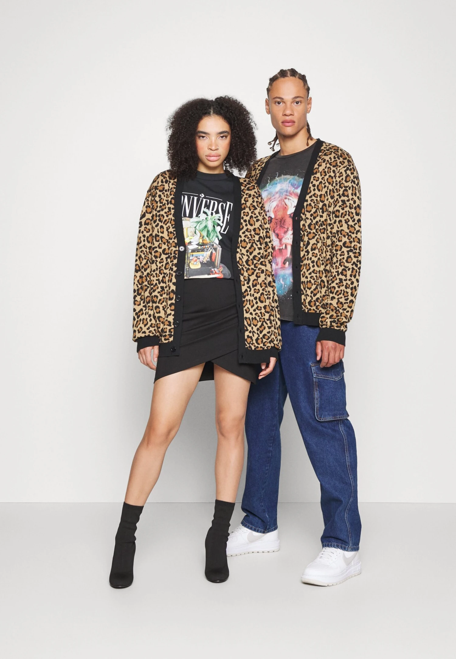 YOURTURN Unisex - Chaqueta De Punto - Multi-Coloured 4 YOURTURN Unisex - Chaqueta De Punto - Multi-Coloured - Image 2