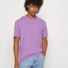 YOURTURN Yt-0722-1002Smiley Wash Tee / 404 - Purple - Camiseta Básica - 404 - Purple -Moda Tienda 1d62132254784255b4d4280526942766