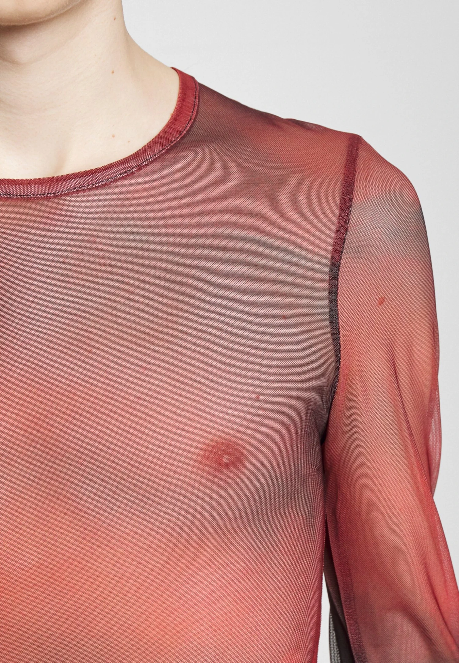 YOURTURN Unisex - Camiseta De Manga Larga -Red 8 YOURTURN Unisex - Camiseta De Manga Larga -Red - Image 6