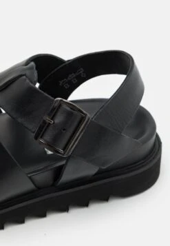 YOURTURN Leather Unisex- Sandalias - Black -Moda Tienda 2312f5f74fc04dddbc54e5e5f635bf80