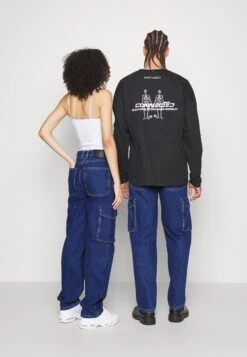 YOURTURN Cargo Denim Wide Leg Unisex - Vaqueros Boyfriend - Rinsed Denim 10 YOURTURN Cargo Denim Wide Leg Unisex - Vaqueros Boyfriend - Rinsed Denim -Moda Tienda 25a443cf47cf4ce3b9345c7fd7249a8f