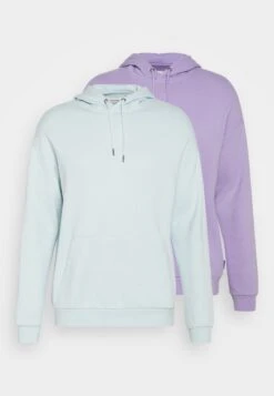 YOURTURN 2 Pack Unisex - Jersey Con Capucha - Lilac/Light Blue