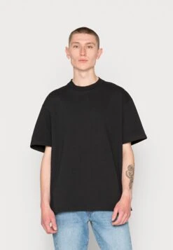 YOURTURN Heavy Weight Tee Unisex - Camiseta Básica - Black