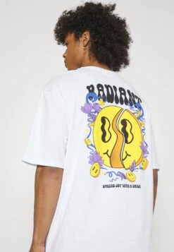 YOURTURN Unisex - Camiseta Estampada - White -Moda Tienda 3468a9b0670d458daf4cc8fcfece8f79