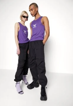 YOURTURN Unisex - Pantalones Cargo - Black -Moda Tienda 35f4be1a0eb34b50a52c69c608da4a51