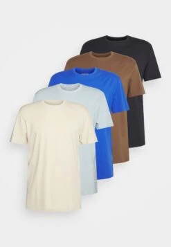 YOURTURN Unisex 5 Pack - Camiseta Básica - Light Blue/Blue/Stone 14 YOURTURN Unisex 5 Pack - Camiseta Básica - Light Blue/Blue/Stone -Moda Tienda 36ac9d56f3284287817f767068469cf1