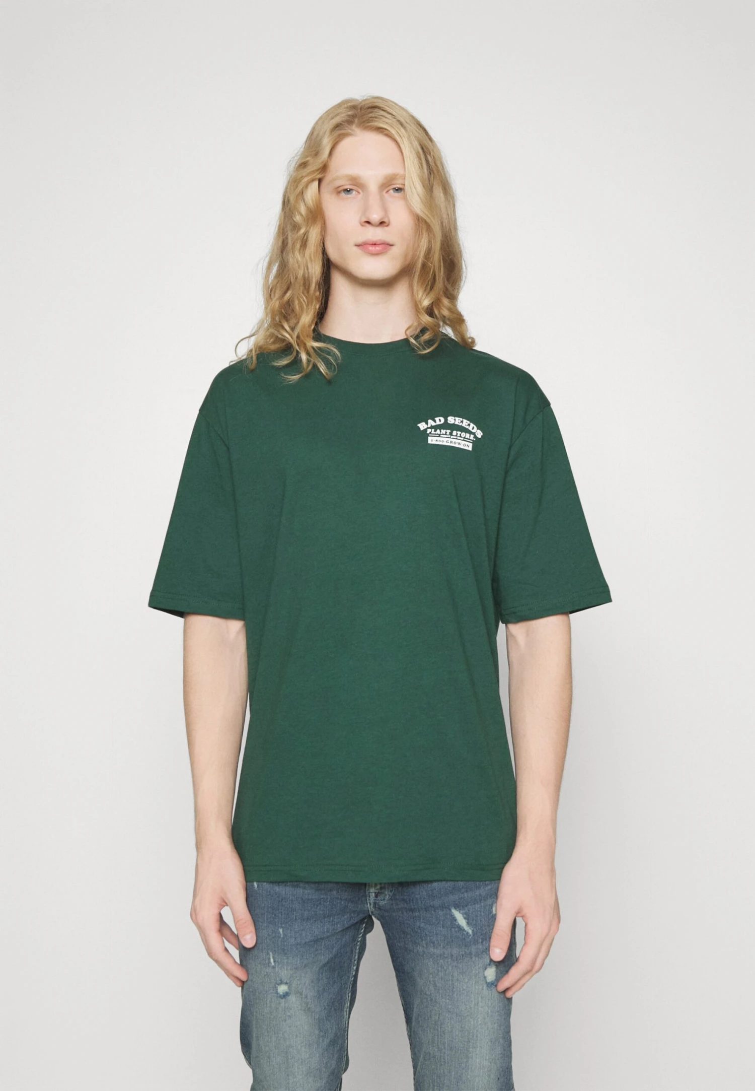 YOURTURN Unisex - Camiseta Estampada - Dark Green 5 YOURTURN Unisex - Camiseta Estampada - Dark Green - Image 3