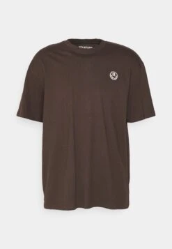 YOURTURN Unisex 2 Pack - Camiseta Estampada - BrownPink -Moda Tienda 40780dd5e2db4647a1eb985af74f2655