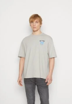 YOURTURN Get Lost Tee Unisex - Camiseta Estampada - Grey