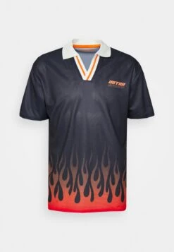 YOURTURN Unisex - Polo - Black -Moda Tienda 4e250b7f18d84498ac44700f63fab60f