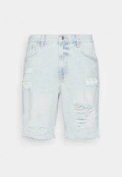 YOURTURN Unisex - Shorts Vaqueros - Light Blue Denim 14 YOURTURN Unisex - Shorts Vaqueros - Light Blue Denim -Moda Tienda 4f18a5ccf65f4177bd98366df8068c7f