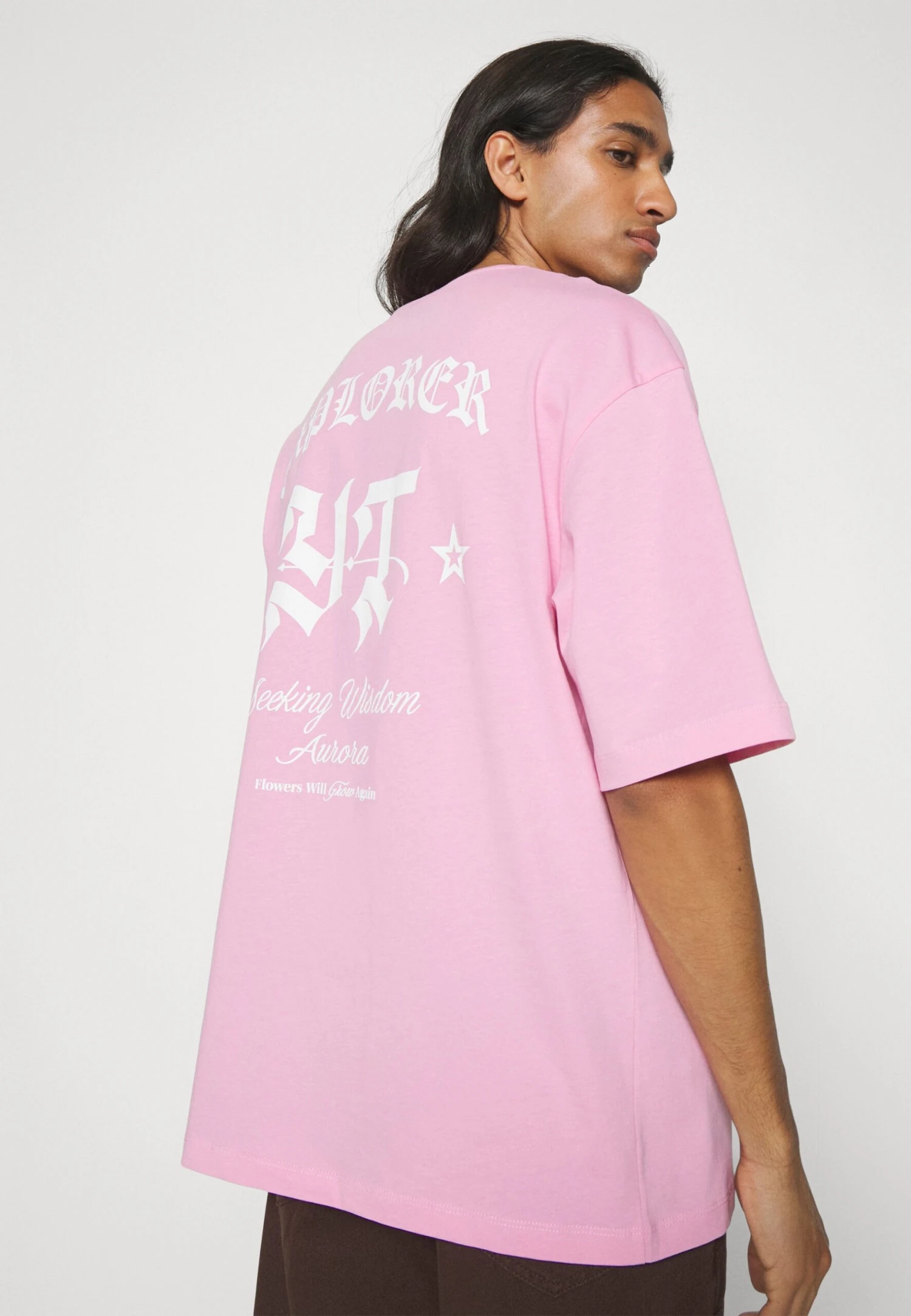 YOURTURN Unisex - Camiseta Estampada - Pink 7 YOURTURN Unisex - Camiseta Estampada - Pink - Image 5