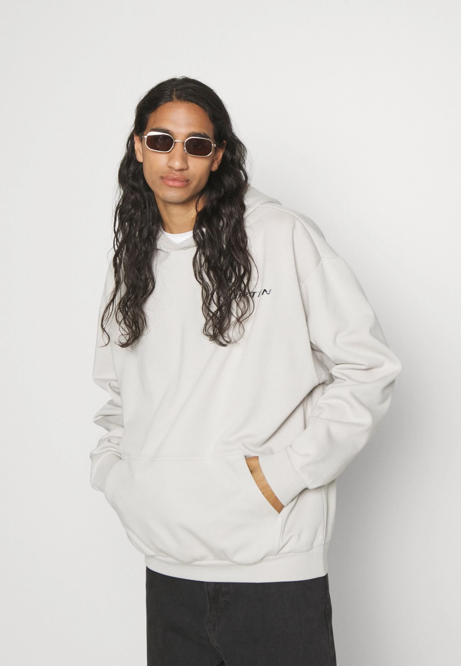 YOURTURN Unisex - Jersey Con Capucha - Light Grey 6 YOURTURN Unisex - Jersey Con Capucha - Light Grey - Image 4