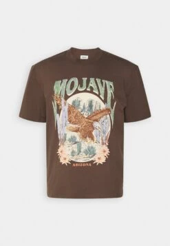 YOURTURN Unisex - Camiseta Estampada - Brown -Moda Tienda 5680d2aaaf0c47ff99b4af752270d377