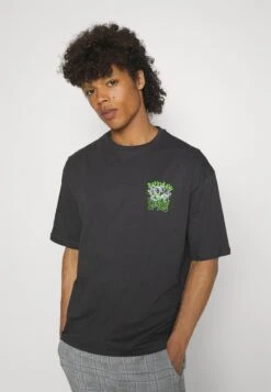 YOURTURN Snake Desire Tee Unisex - Camiseta Estampada - Dark Grey -Moda Tienda 5ad341d67396466f866a6d47e7968c11