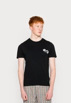 YOURTURN Dragon Tiger Tee - Camiseta Estampada - Black -Moda Tienda 5cb64417968d4474948dbf9831a5e554