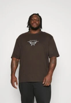 YOURTURN Camiseta Estampada - Brown