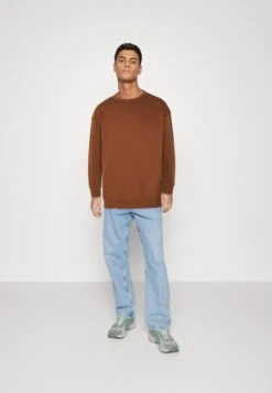 YOURTURN Unisex 2 Pack - Sudadera - Dark Brown/Off-White