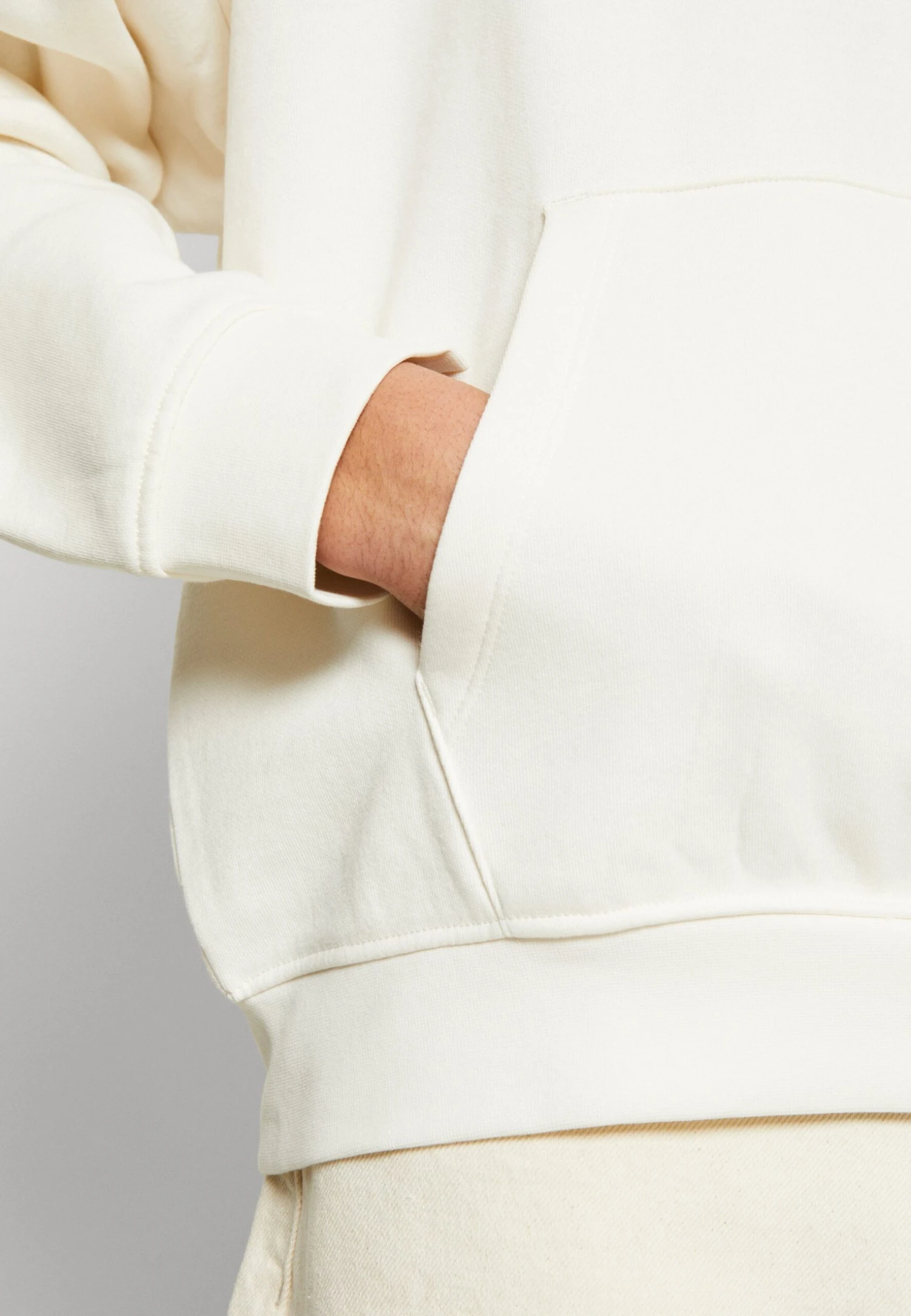 YOURTURN Super Oversized Unisex - Jersey Con Capucha - Off White 8 YOURTURN Super Oversized Unisex - Jersey Con Capucha - Off White - Image 6