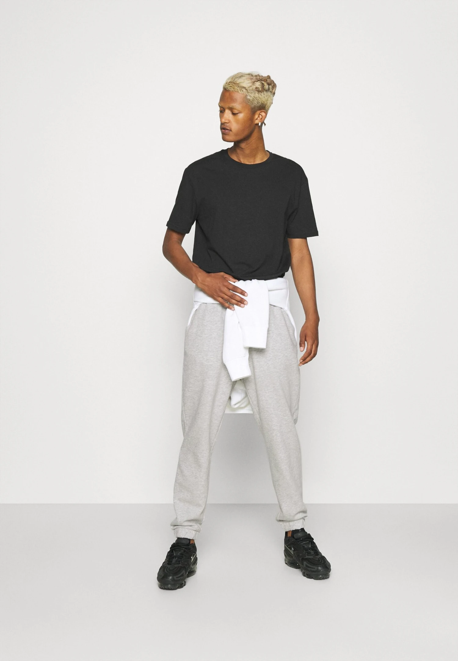 YOURTURN Unisex - Pantalones Deportivos - Mottled Light Grey 4 YOURTURN Unisex - Pantalones Deportivos - Mottled Light Grey - Image 2