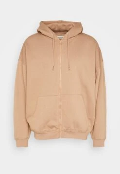 YOURTURN Unisex - Sudadera Con Cremallera - Tan -Moda Tienda 7834f8aef5ff444982e9c217aff73895