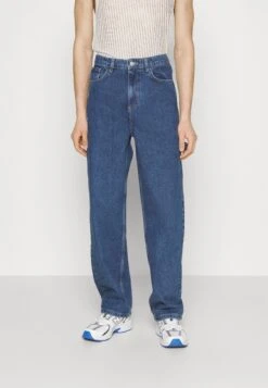 YOURTURN Unisex - Vaqueros Boyfriend - Dark Blue Denim