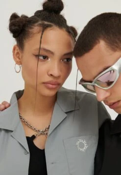 YOURTURN Unisex - Camisa - Grey -Moda Tienda 7aef49a7ebff4f7c8c61ca140ec33268