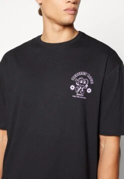 YOURTURN Heart Graphic Backprint Tee Unisex - Camiseta Estampada - Black -Moda Tienda 833b454f283e463abd0e9075d4df2d0d