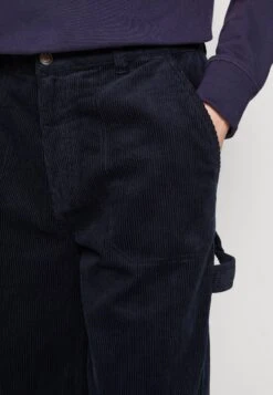 YOURTURN Wide Fit Carpenter Corduroy Unisex - Shorts - Dark Blue -Moda Tienda 8cd9cf0de31c4216a6f2638ee7f7e4e5