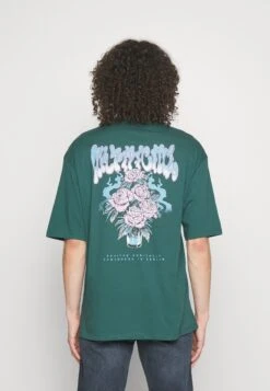 YOURTURN Graphic Tee Unisex - Camiseta Estampada - Green