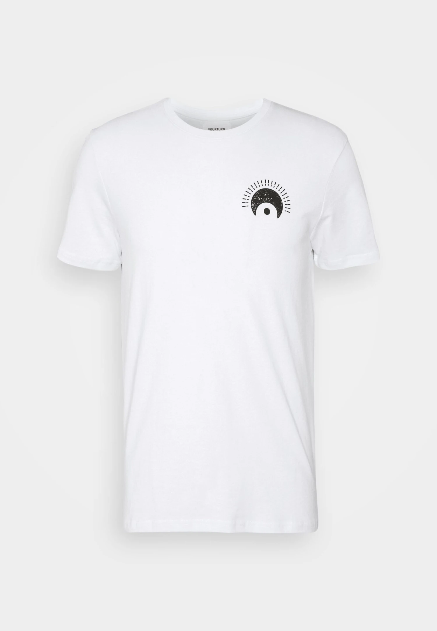 YOURTURN Eye Moon Tee Unisex - Camiseta Estampada - White 7 YOURTURN Eye Moon Tee Unisex - Camiseta Estampada - White - Image 5