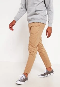 YOURTURN Pantalones Chinos - Tan -Moda Tienda 95c8035215e54748bd106dbdd0515fc6