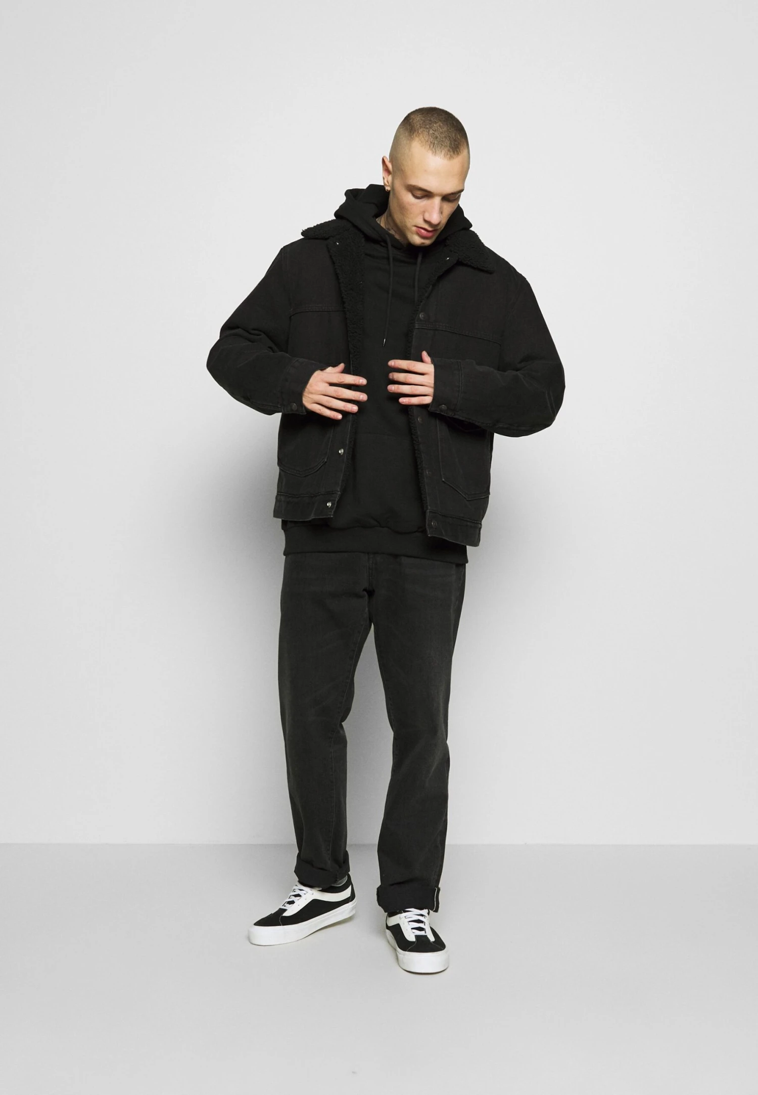 YOURTURN Jersey Con Capucha - Black 4 YOURTURN Jersey Con Capucha - Black - Image 2