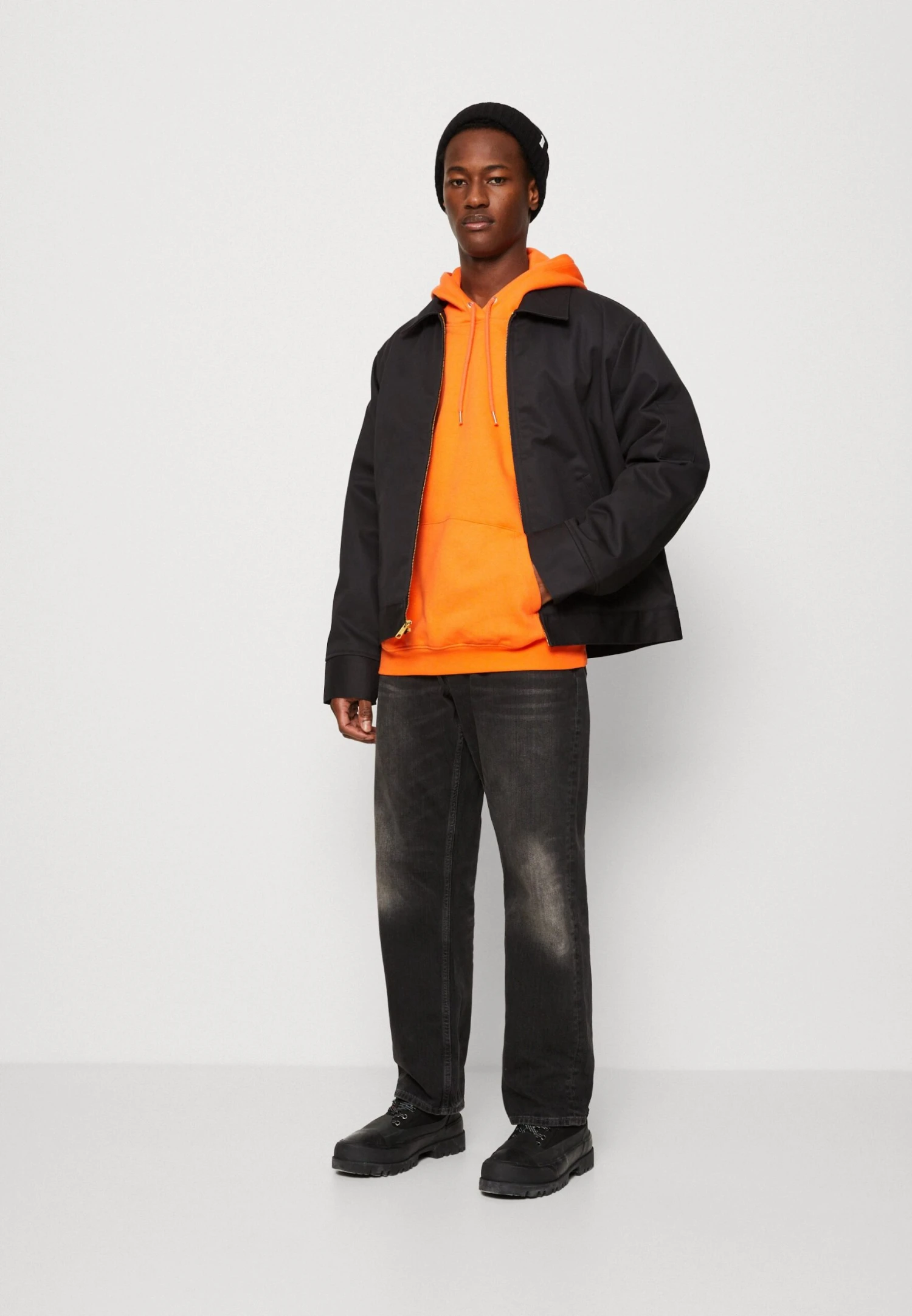 YOURTURN Super Oversized Unisex - Jersey Con Capucha - Orange 4 YOURTURN Super Oversized Unisex - Jersey Con Capucha - Orange - Image 2