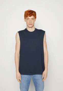 YOURTURN Unisex 2 Pack - Top - Beige/Dark Blue -Moda Tienda 988b58203f4c43b5822b1b91f7f8bd71