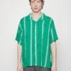YOURTURN Stripes Boxi - Camisa - Green