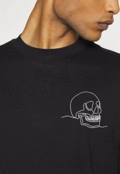 YOURTURN Tee Unisex - Camiseta Estampada - Black -Moda Tienda a0fb62540bd642829e5cab1474511223