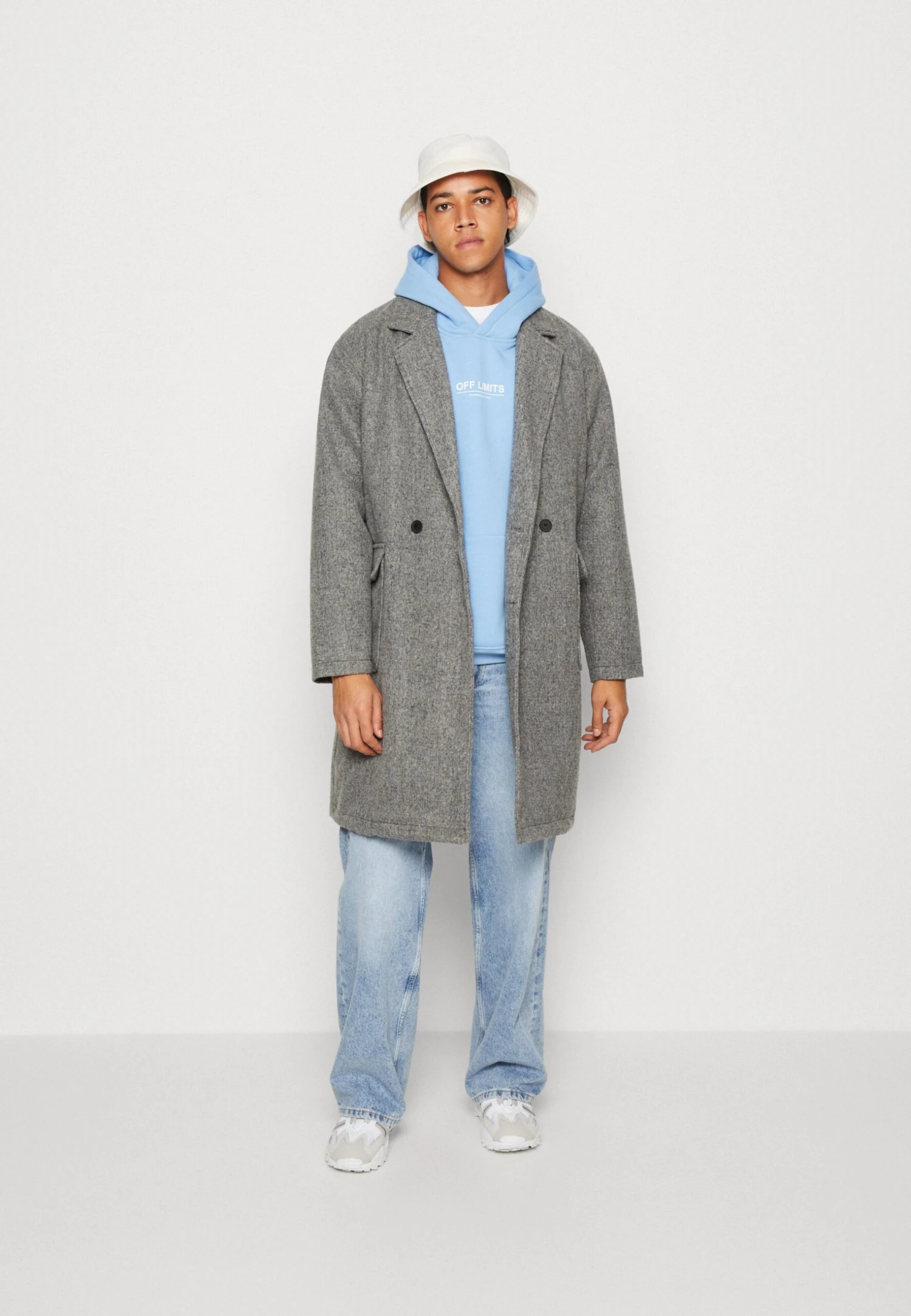 YOURTURN Unisex - Jersey Con Capucha - Light Blue 4 YOURTURN Unisex - Jersey Con Capucha - Light Blue - Image 2